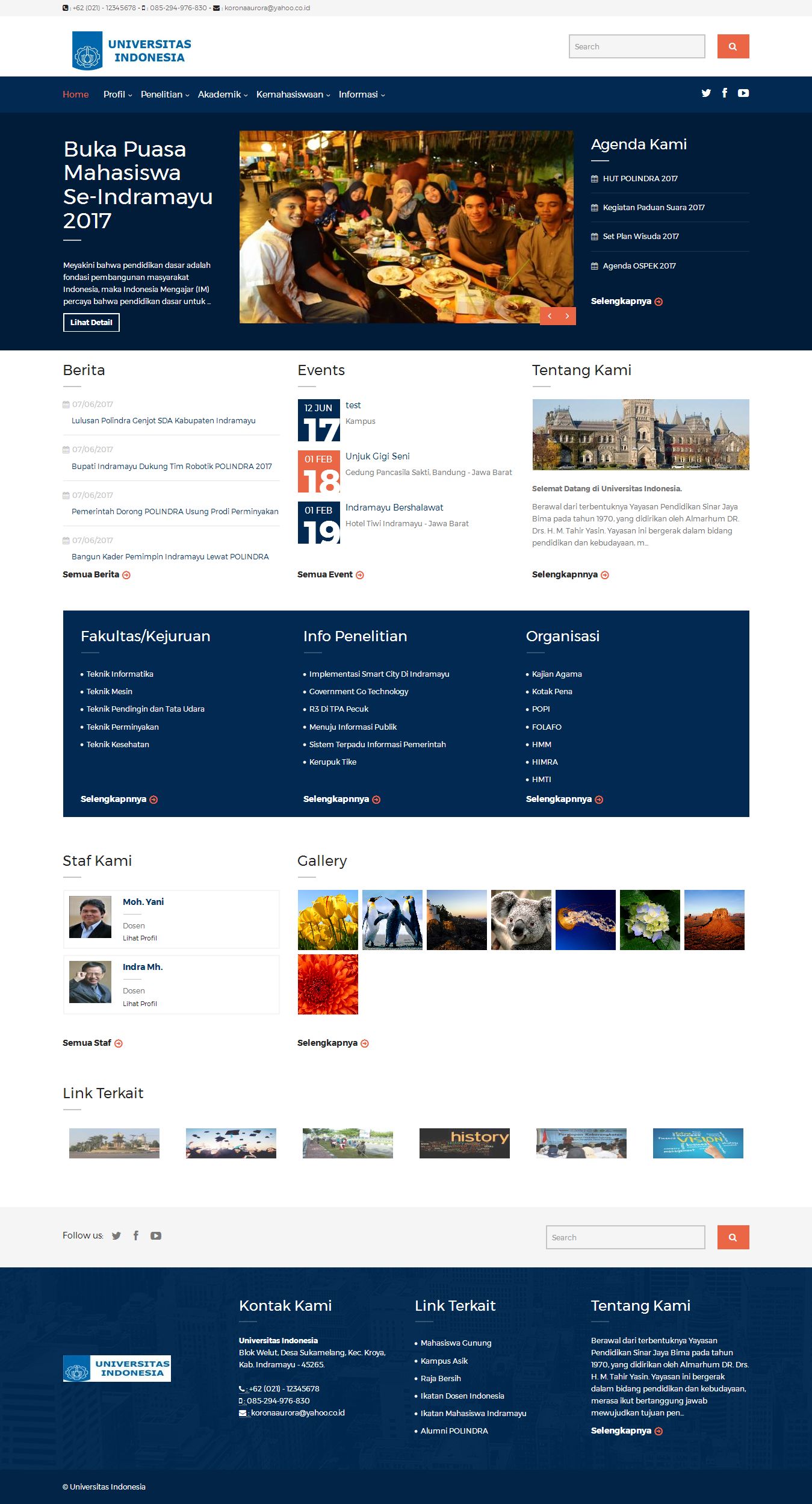 Website Akademik Bootstrap 2